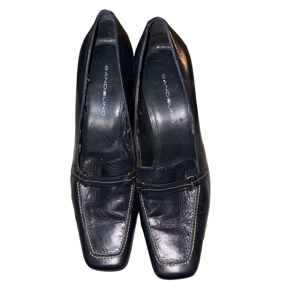 Black High Heels with Buckle size 7